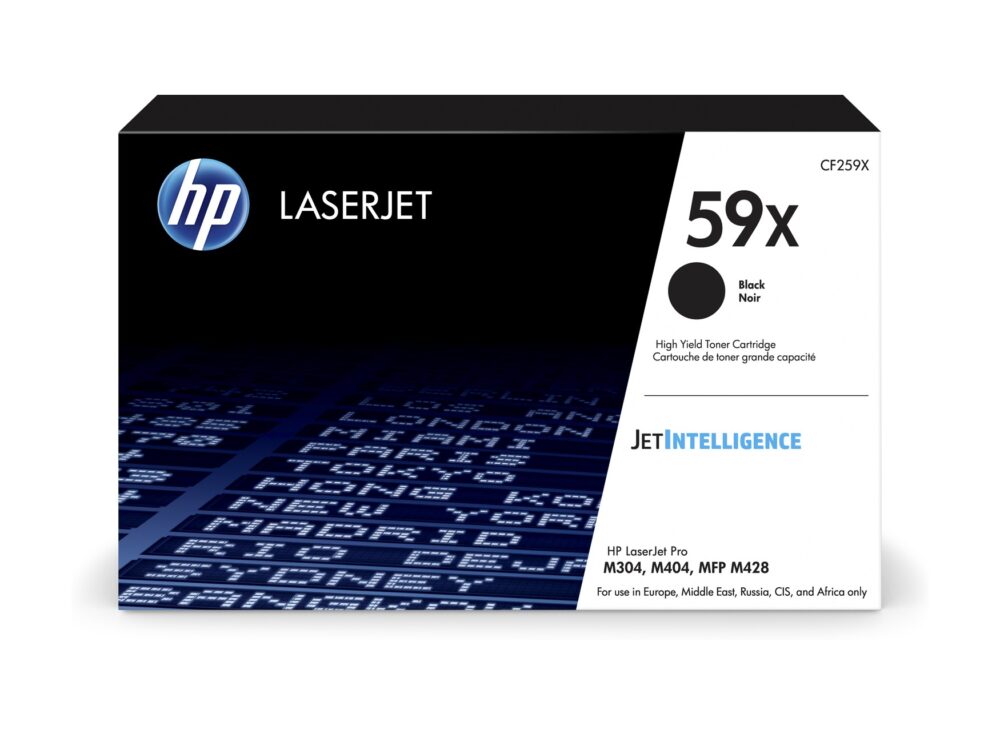 HP CF259X Negro Cartucho de Toner Original - 59X