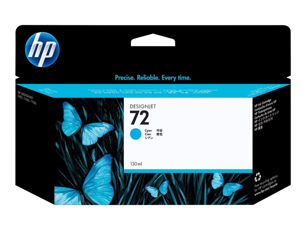 HP 72 Cyan Cartucho de Tinta Original - C9371A