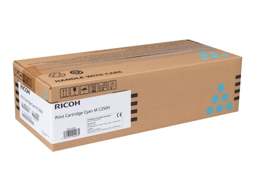 Ricoh MC250FW/P301W Cyan Cartucho de Toner Original - 408341/M C250HC