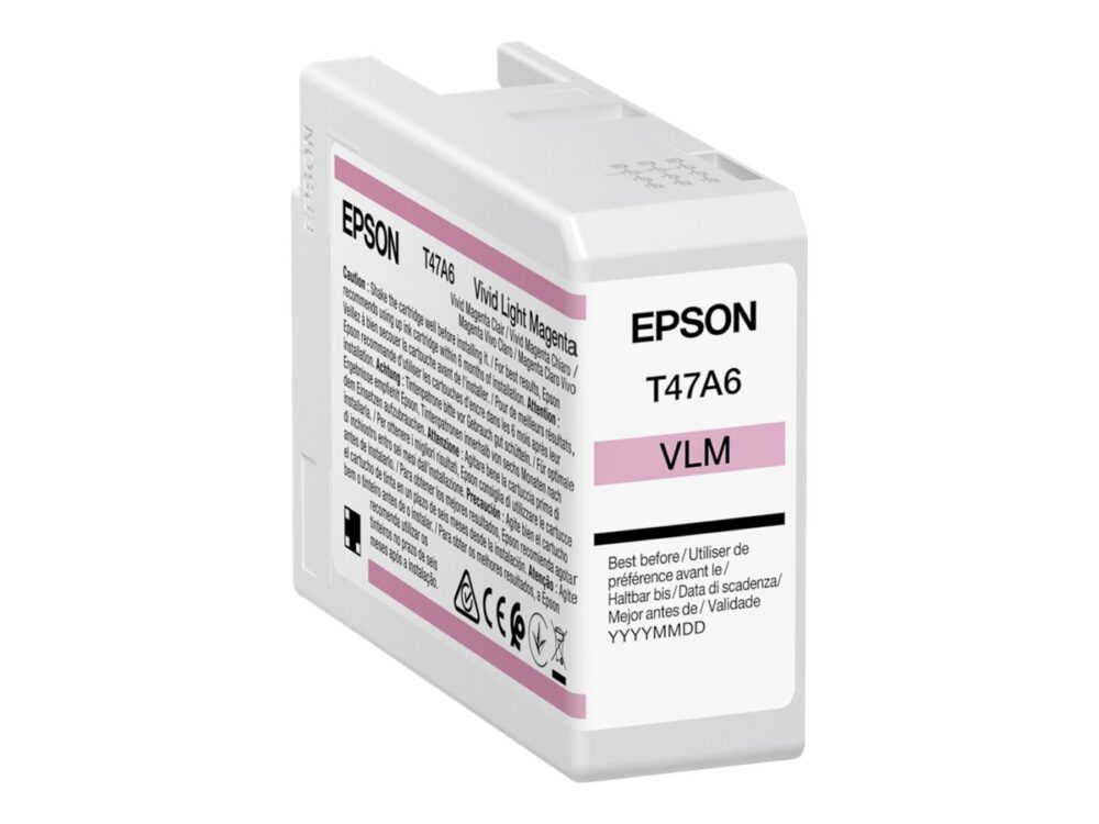 Epson T47A6 Magenta Light Vivido Cartucho de Tinta Original - C13T47A600