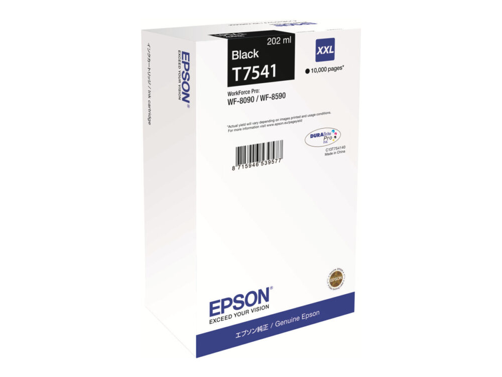 Epson T7541 Negro Cartucho de Tinta Original - C13T754140