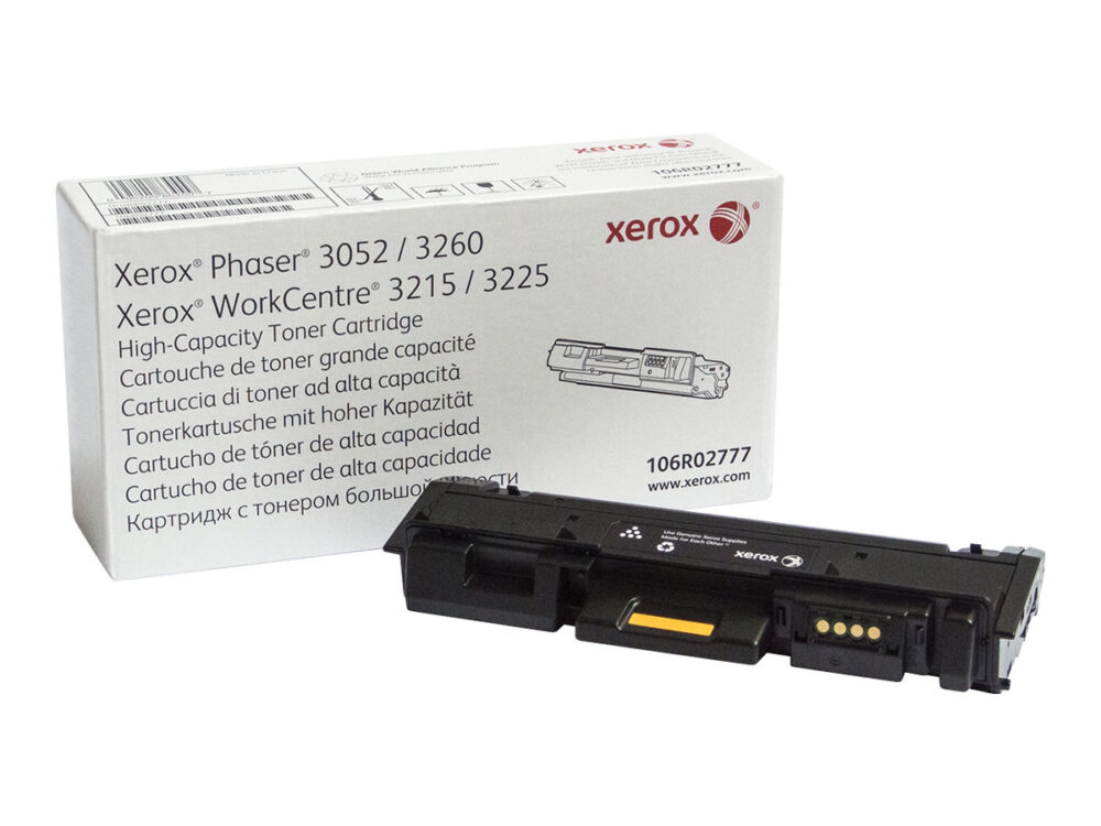 Xerox Phaser 3260/WorkCentre 3225 Negro Cartucho de Toner Original - 106R02777