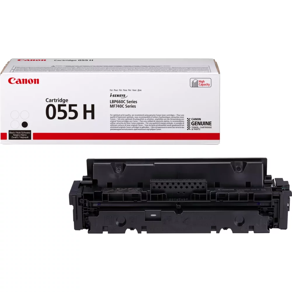 Canon 055H Negro Cartucho de Toner Original - 3020C002