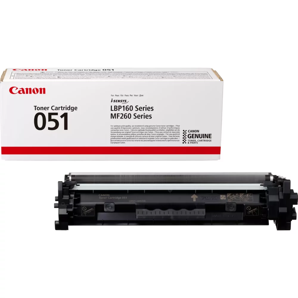 Canon 051 Negro Cartucho de Toner Original - 2168C002