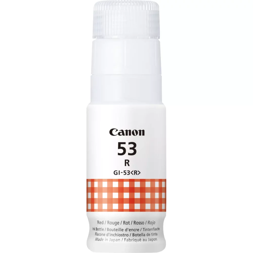 Canon GI53 Rojo Botella de Tinta Original - GI53R/4717C001