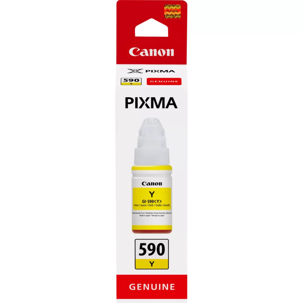 Canon GI590 Amarillo Botella de Tinta Original - GI590Y/1606C001