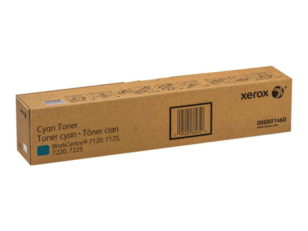 Xerox WorkCentre 7120/7125/7220/7225 Cyan Cartucho de Toner Original - 006R01460