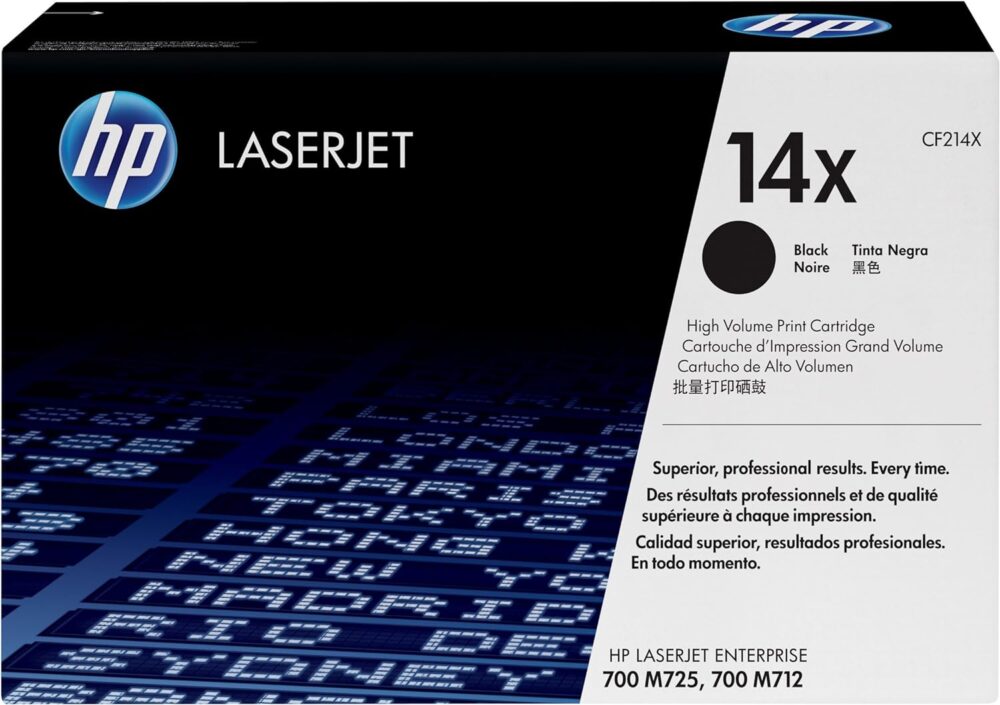 HP CF214X Negro Cartucho de Toner Original - 14X