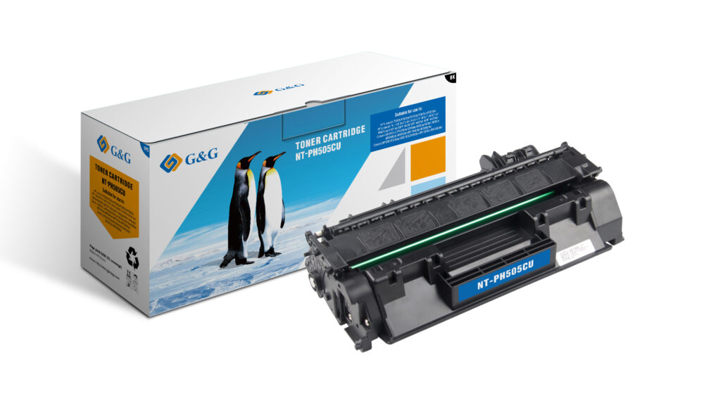 G&G HP CE505A/CF280A Negro Cartucho de Toner Generico - Reemplaza 05A/80A