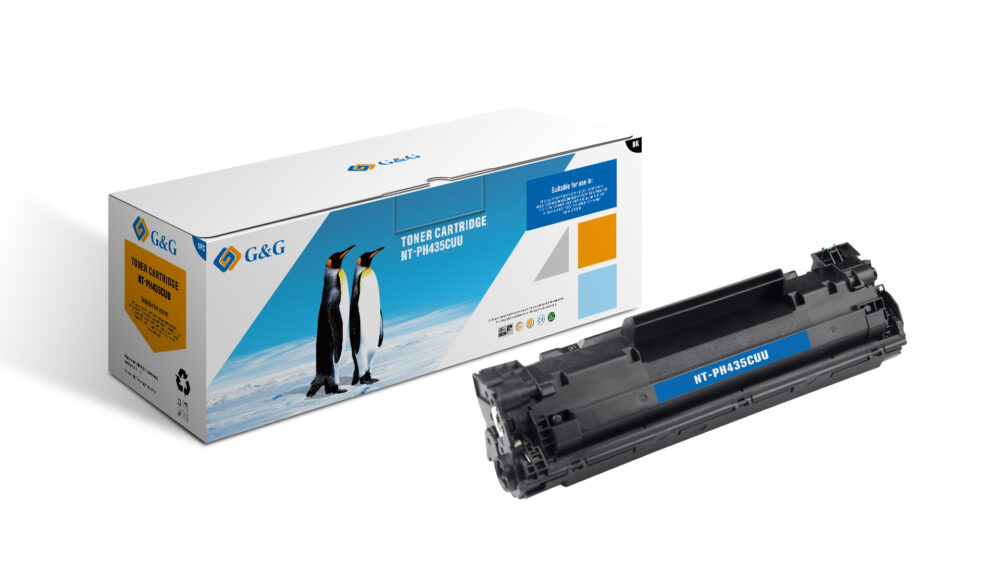 G&G HP CE285A/CE278A/CB435A/CB436A Negro Cartucho de Toner Generico - Reemplaza 85A/78A/35A/36A